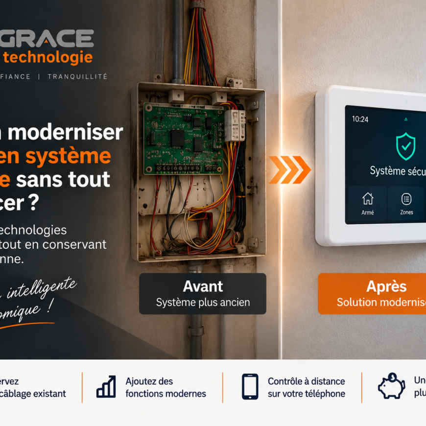 Peut-on moderniser un ancien système d’alarme sans tout remplacer?