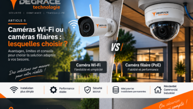 Caméras Wi-Fi ou filaires : lesquelles choisir?