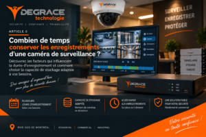 Combien de temps conserver les enregistrements d’une caméra de surveillance?
